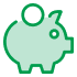 Piggybank icon.